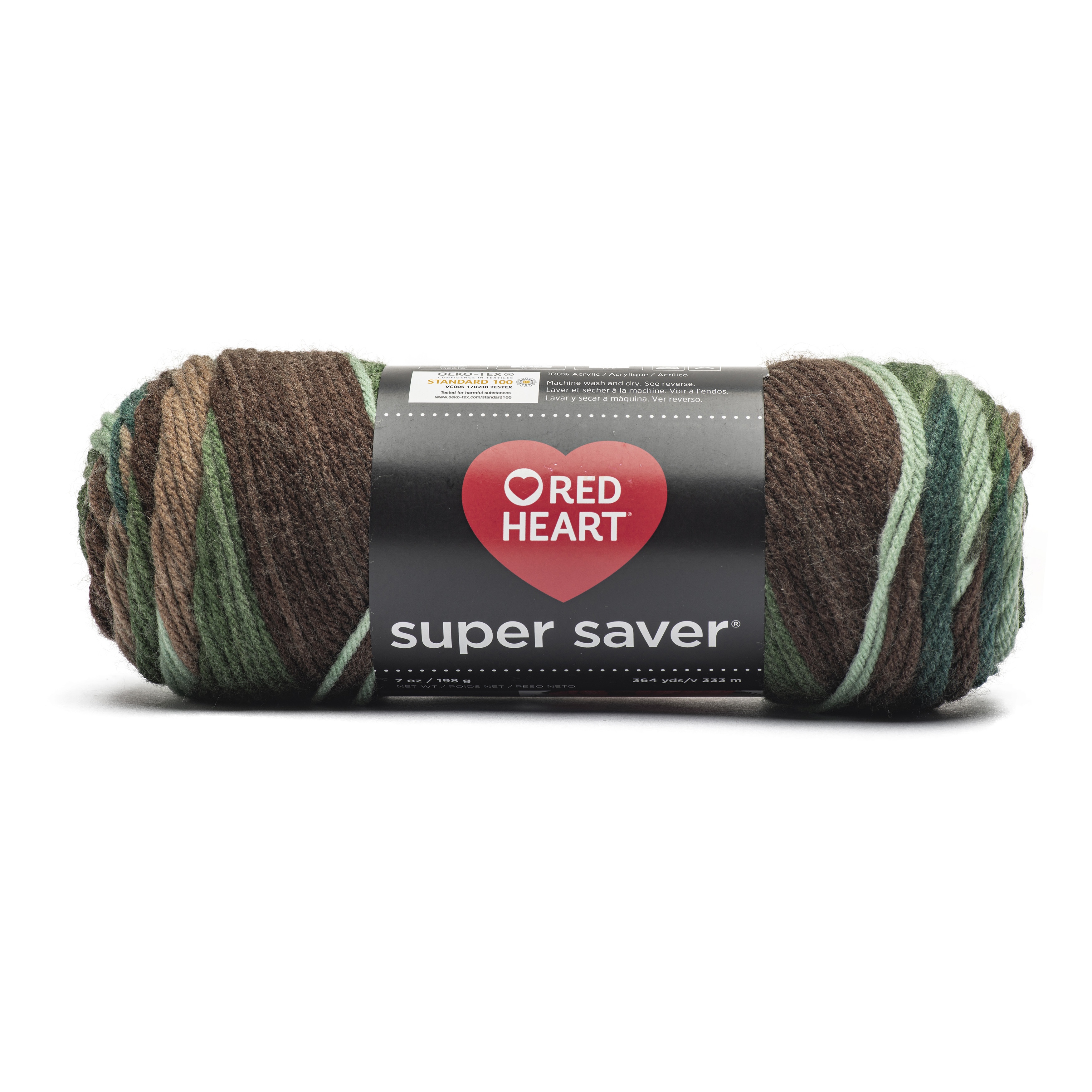 Red Heart Super Saver Yarn-Forest - E300B-7136 - Bild 1 von 1