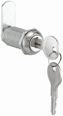 1-3/8 In. Chrome Finish Drawer/ Cabinet Lock - CCEP 9950KA - Bild 1 von 1