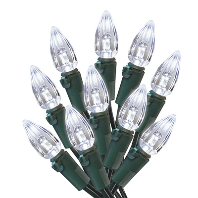 Weihnachts-LED-Lichtset, C3, kaltweiß, 200-Ct. Spule - 47701-88A - Bild 1 von 1