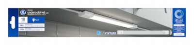 LED HD Undercabinet Light Fixture, Plug In, Plastic, 18 In., 10 Watt - 93129101 - Picture 1 of 1